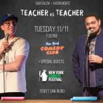 Teacher v Teacher Presented by the New York Comedy Festival